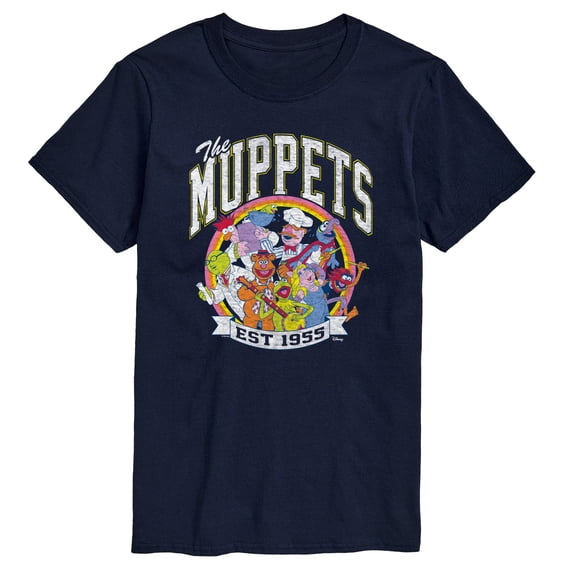 The Muppets - Collegiate - Men's Short Sleeve Graphic T-Shirt