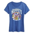 thumbnail image 1 of The Muppets - Collegiate - Women's Short Sleeve Graphic T-Shirt, 1 of 4
