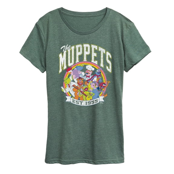 The Muppets - Collegiate - Women's Short Sleeve Graphic T-Shirt