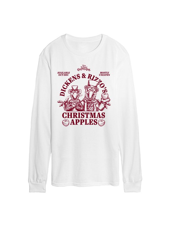 - Dickens Rizzo Apples Men's Long Sleeve Graphic T-Shirt