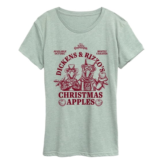 The Muppets - Dickens Rizzo Apples - Women's Short Sleeve Graphic T-Shirt