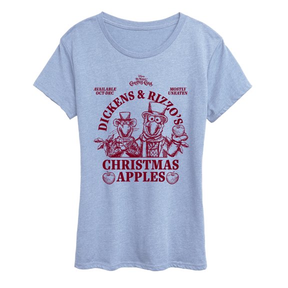 The Muppets - Dickens Rizzo Apples - Women's Short Sleeve Graphic T-Shirt