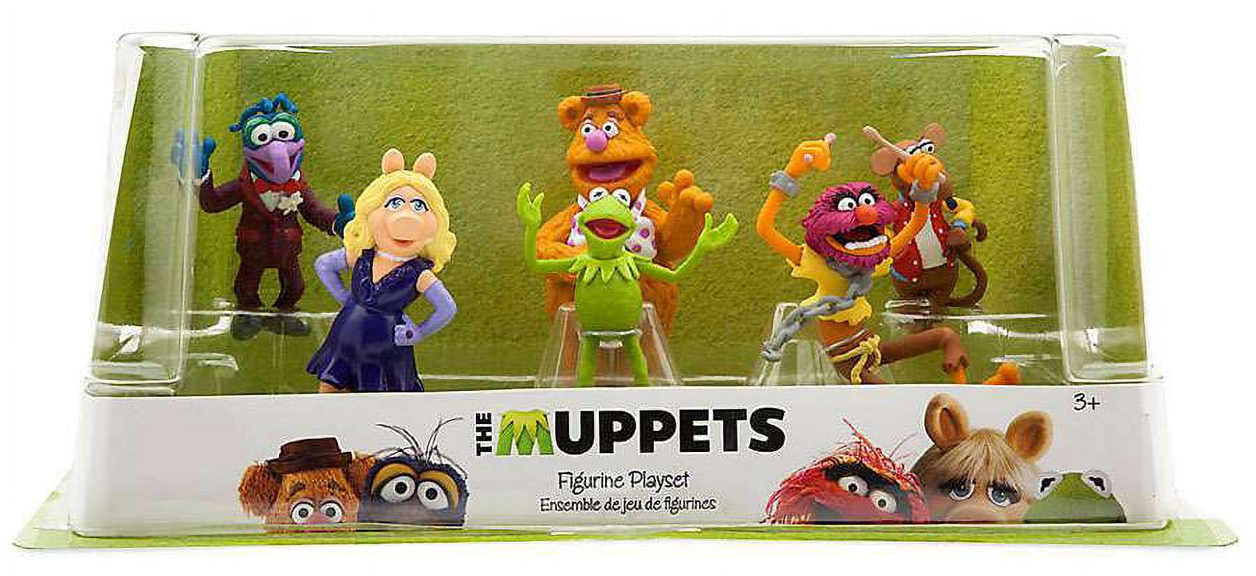 The Muppets Action Figurine Toy Playset 6pcs with Kermit and