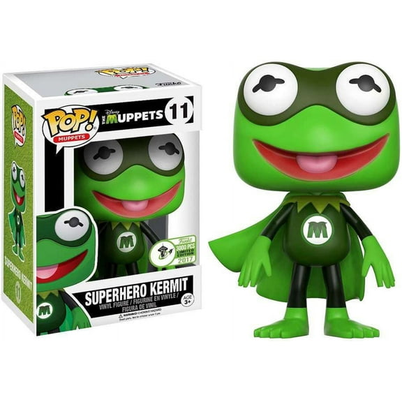The Muppets Funko POP! TV Superhero Kermit Vinyl Figure