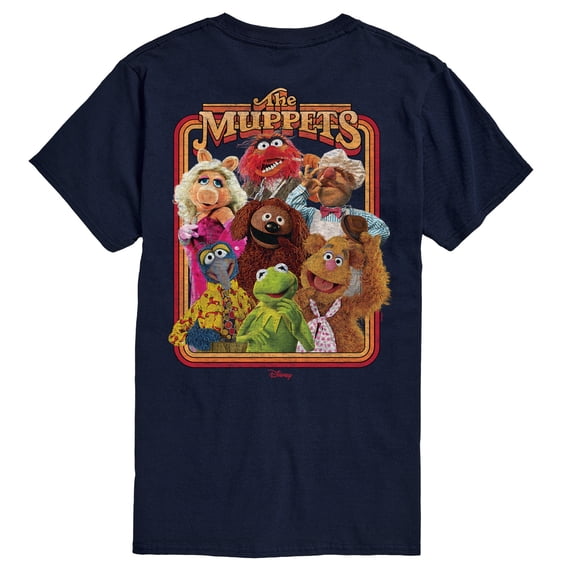 The Muppets - Group Photo - Men's Short Sleeve Graphic T-Shirt