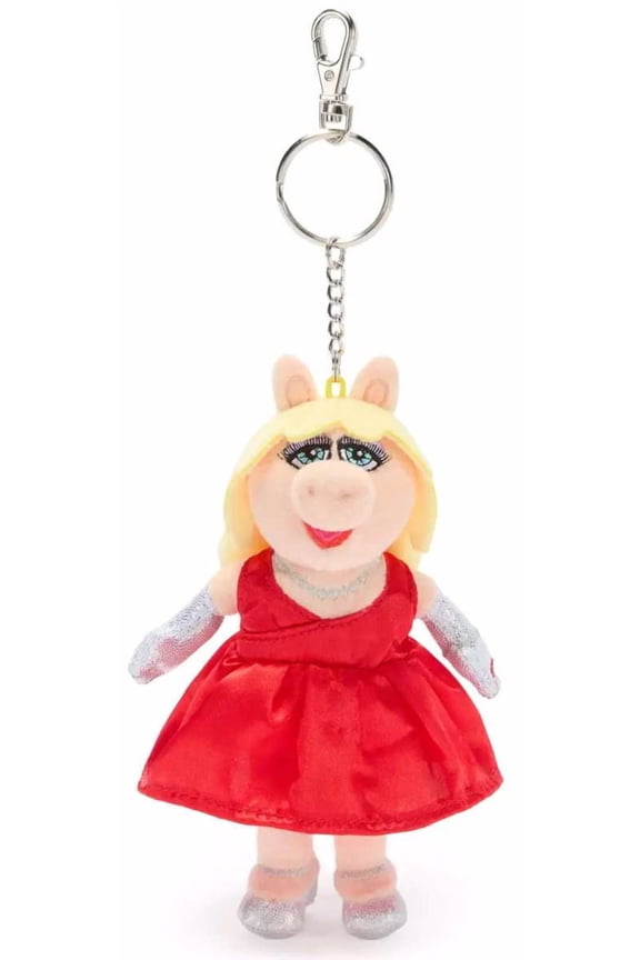 Miss Piggy Plush Keychain