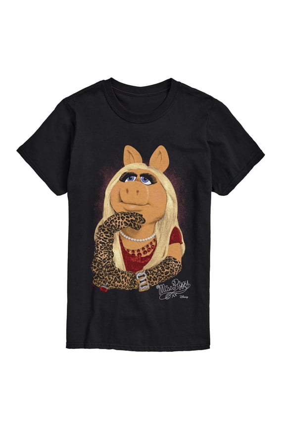 - Miss Piggy Portrait - Men's Short Sleeve Graphic T-Shirt