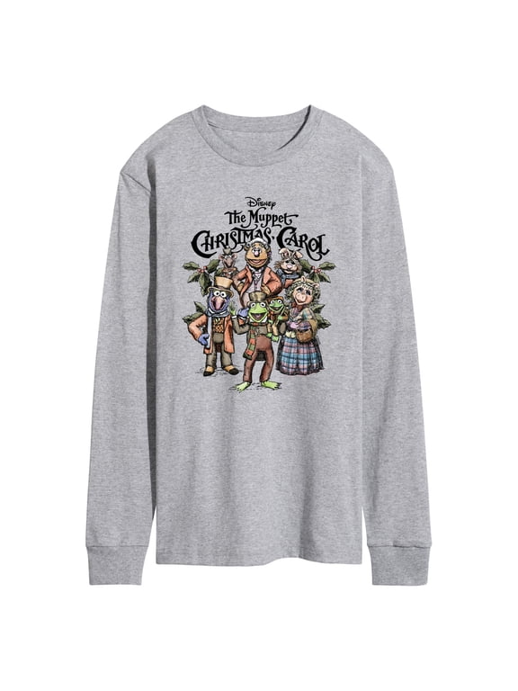 - Muppets Carol Collage Men's Long Sleeve Graphic T-Shirt
