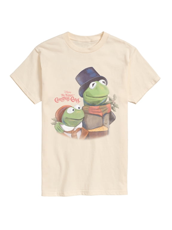 - Muppets Christmas Men's Short Sleeve Graphic T-Shirt