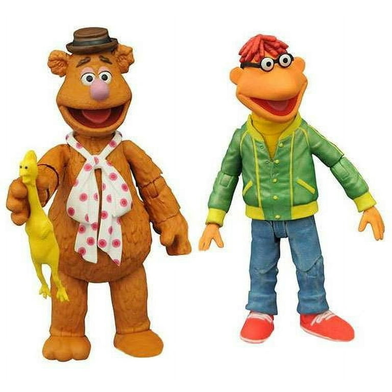 The Muppets Select Series 1 Fozzie Bear & Scooter Action