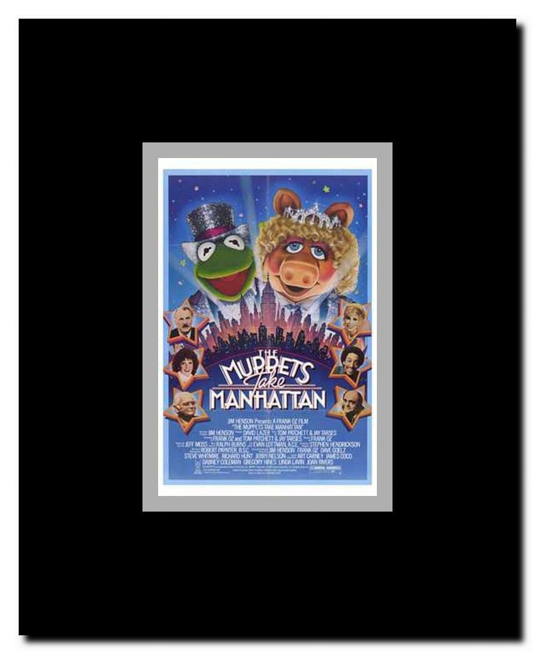 The Muppets Take Manhattan Framed Movie Poster