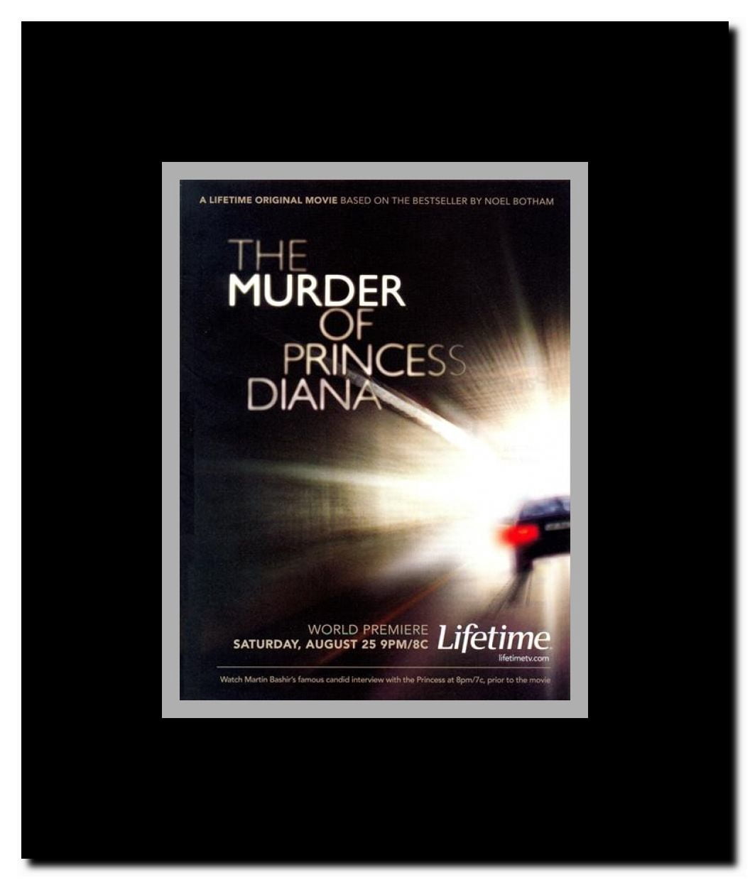 The Murder of Princess Diana Framed Movie Poster