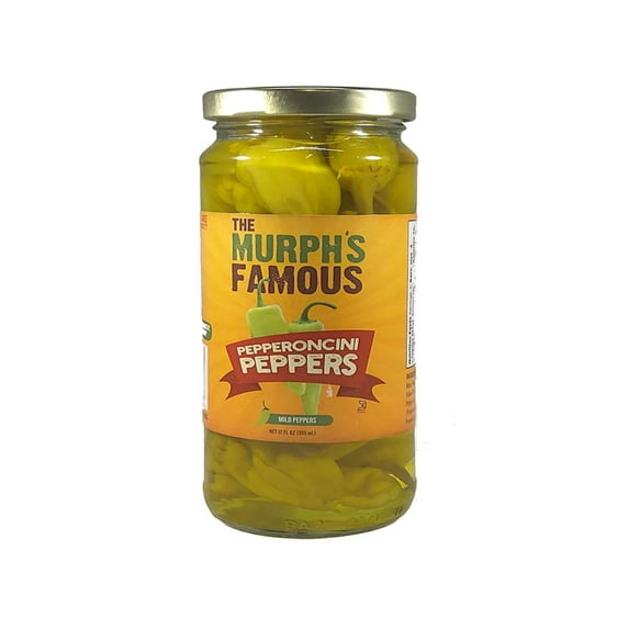 The Murph's Famous Pepperoncini Peppers Mild Pappers 12 fl oz