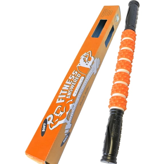 The Muscle Stick Elite Soft Massage Roller - Orange