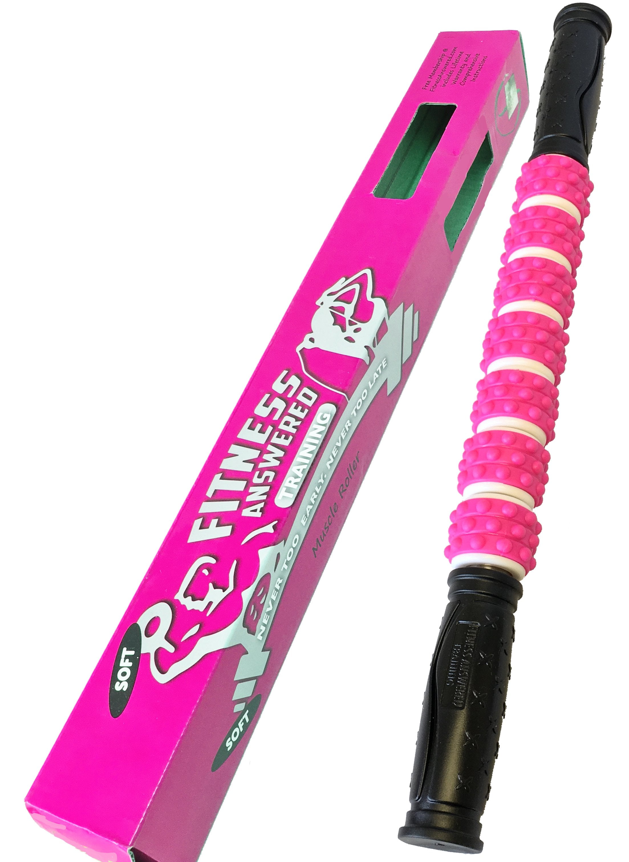 The Muscle Stick Elite Soft Massage Roller - Pink