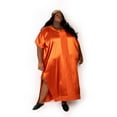 thumbnail image 1 of The Muse Italian Silk Caftan with V neckline, 1 of 4