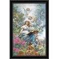 thumbnail image 1 of The Muse of Poesie 28x40 Large Black Ornate Wood Framed Canvas Art by Konstantin Makovsky, 1 of 2