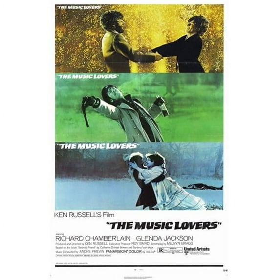 The Music Lovers Movie Poster (11 x 17)