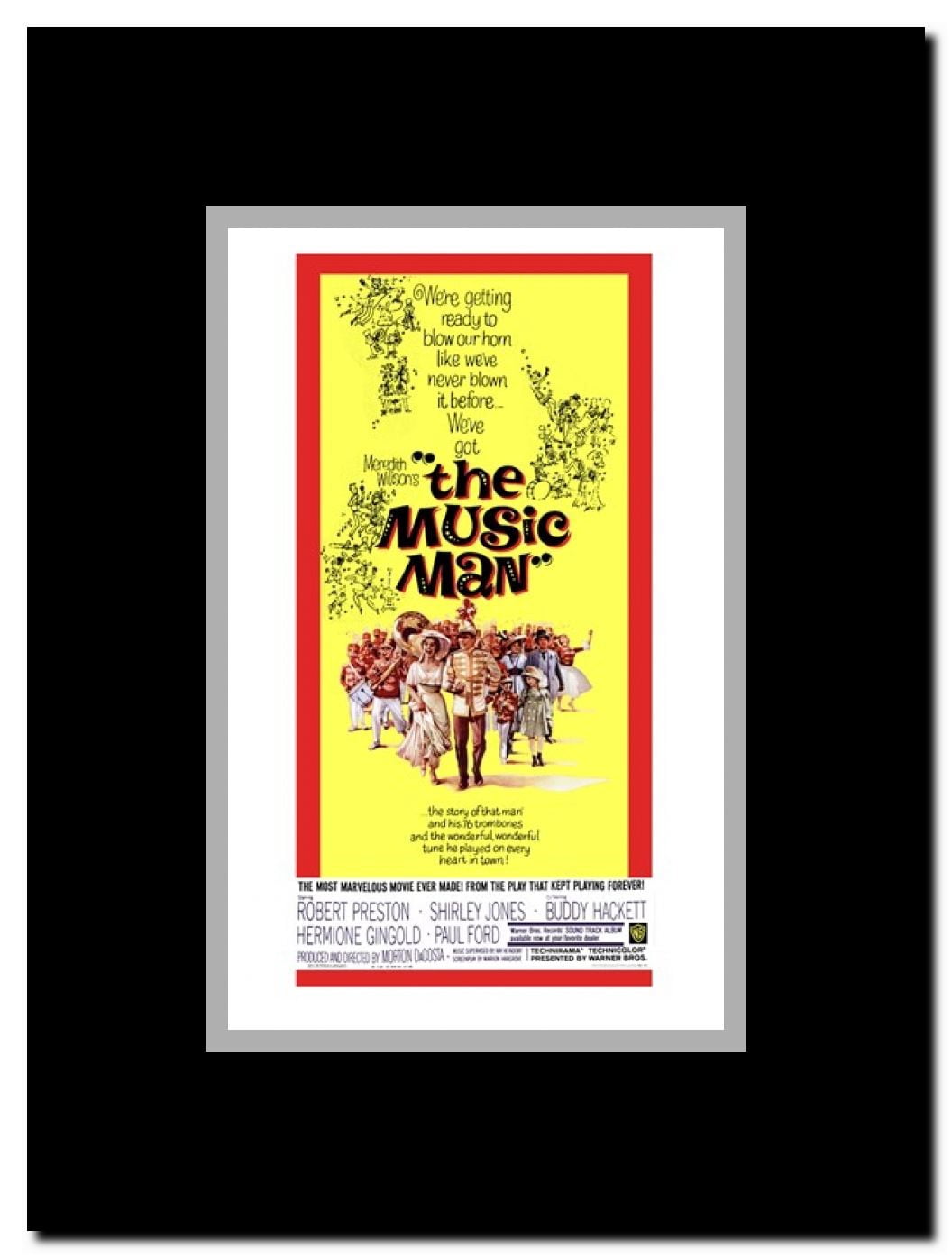 The Music Man Framed Movie Poster