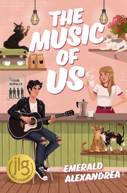 Emerald Alexandrea The Music of Us: A Contemporary YA Summer Romance about First Love and Second Chances, (Hardcover)