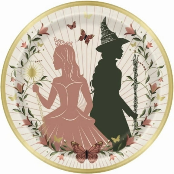 The Musical 9" Round Plates 8ct