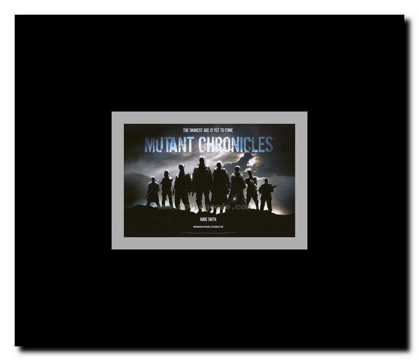 The Mutant Chronicles c.2008 style A Framed Movie Poster