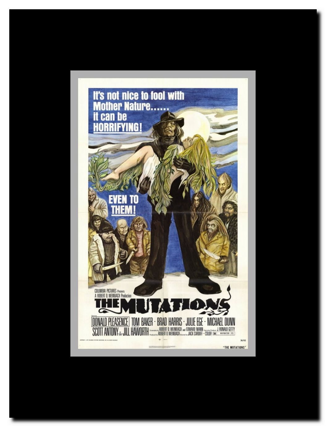 The Mutations Framed Movie Poster