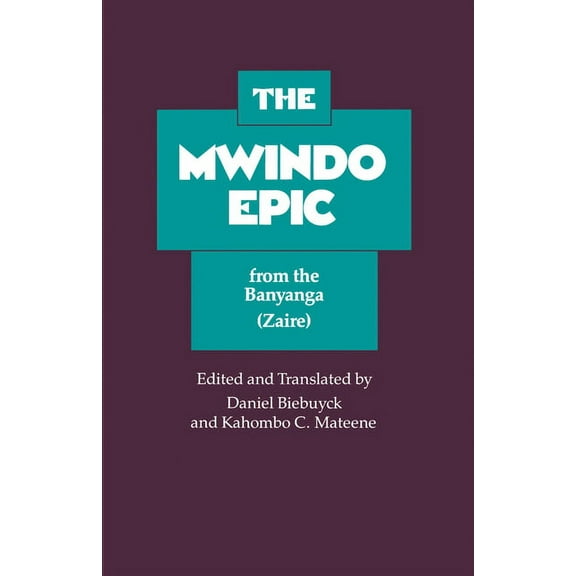 The Mwindo Epic from the Banyanga (Zaire), (Paperback)