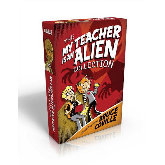 Pre-Owned The My Teacher Is an Alien Collection (Boxed Set): My Teacher Is an Alien; My Teacher Fried My Brains; My Teacher Glows in the Dark; My Teacher Flunke (Hardcover) 1481415948 9781481415941