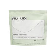 Amy Myers MD Paleo Protein Powder - Mocha Latte, 20 Servings - Collagen-Based Gut Function Support - Gluten-Free & Non-Dairy Protein Supplement