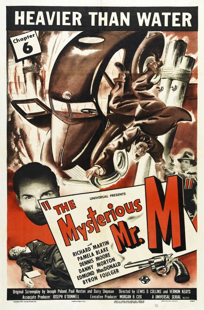 The Mysterious Mr M Canvas Art - (11 x 17)