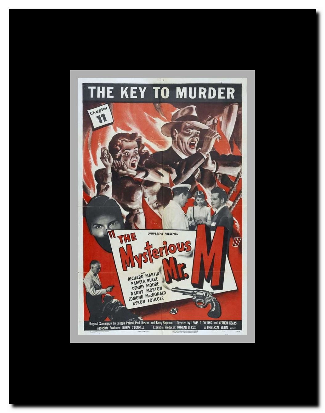 The Mysterious Mr. M Framed Movie Poster
