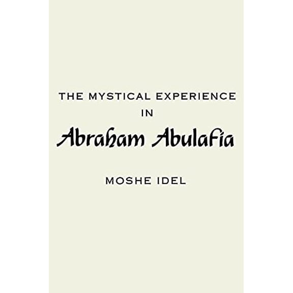 Pre-Owned The Mystical Experience in Abraham Abulafia (Paperback) 0887065538 9780887065538