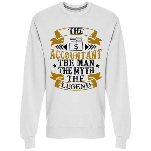 The Myth And The Legend Sweatshirt Men -Image by Shutterstock, Male Medium