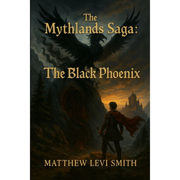 The Mythlands Saga Book One: The Black Phoenix, (Paperback)