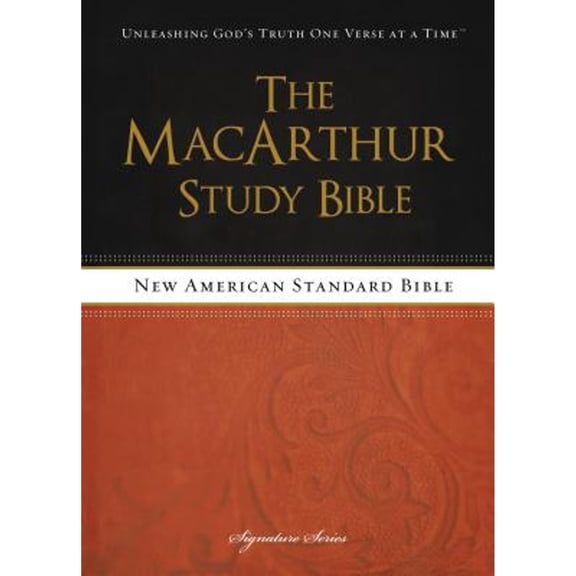 Pre-Owned MacArthur Study Bible-NASB: Holy Bible, New American Standard Bible (Signature) Paperback
