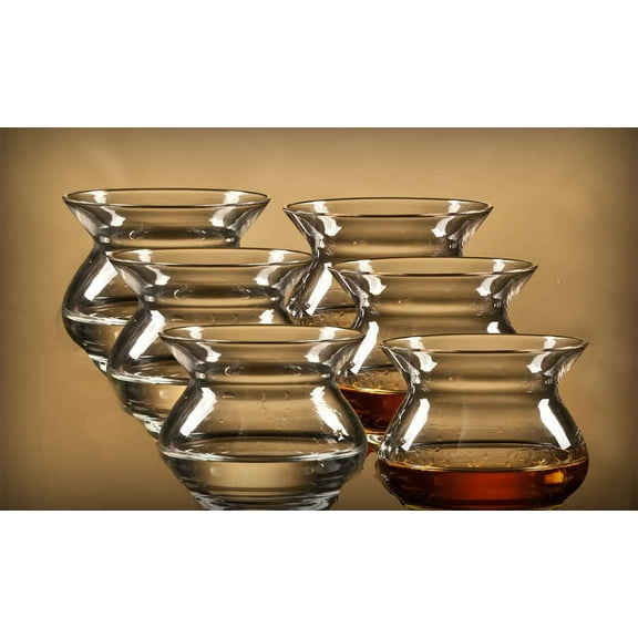 The NEAT Experience 6 Pak Competition Whiskey ( Whisky ) Tasting Glasses - Sensory Science Engineered Glass