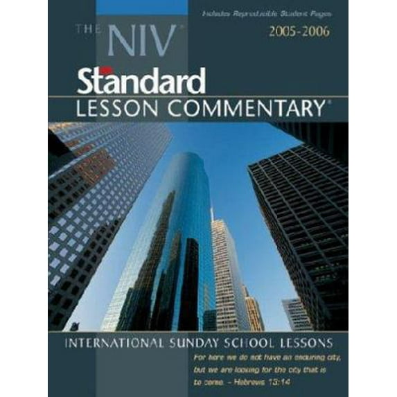 Pre-Owned The NIV Standard Lesson Commentary 2005-2006 (Paperback) 0784716080 9780784716083