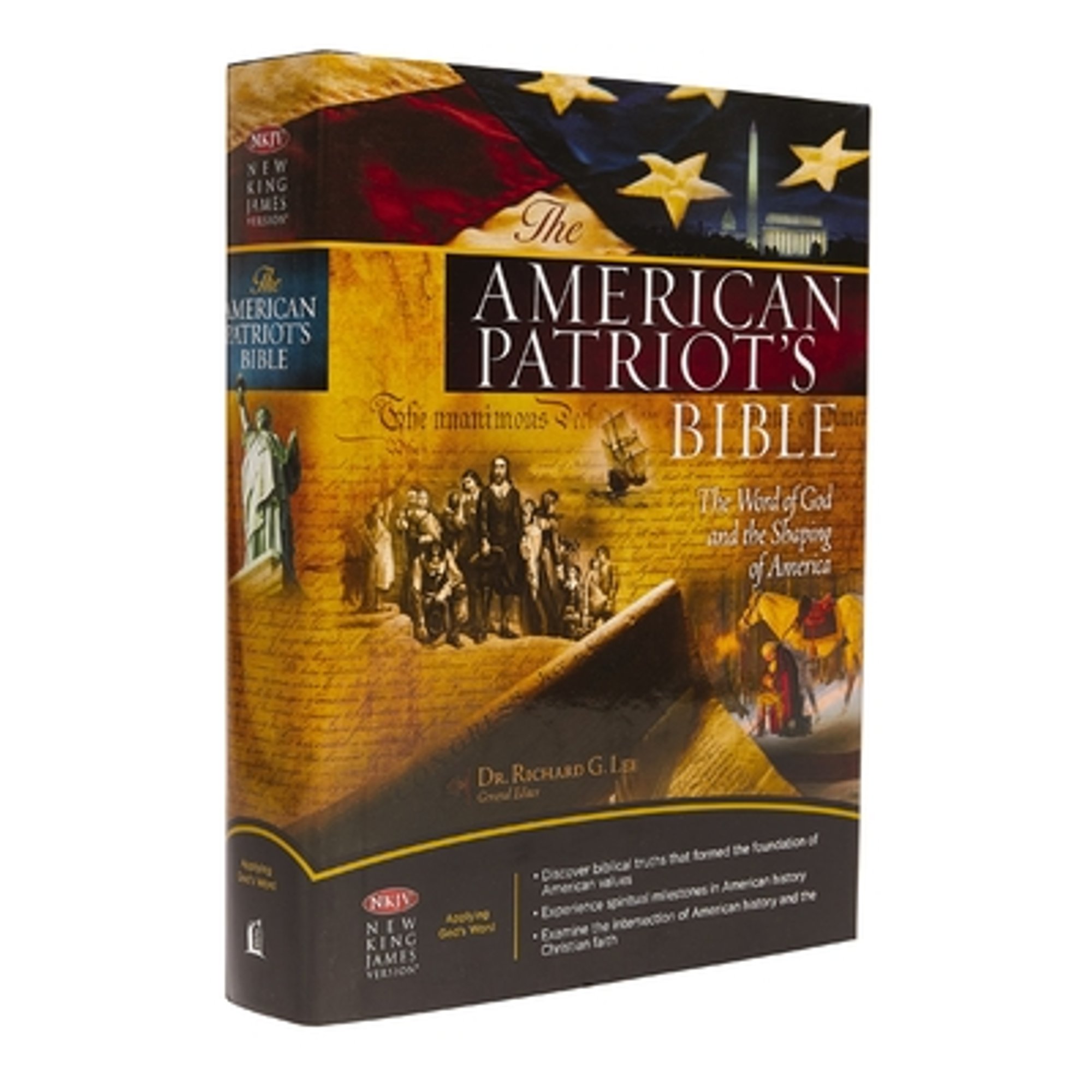 Pre-Owned American Patriot's Bible-NKJV: The Word of God and the Shaping of America (Hardcover) 1418541532 9781418541538