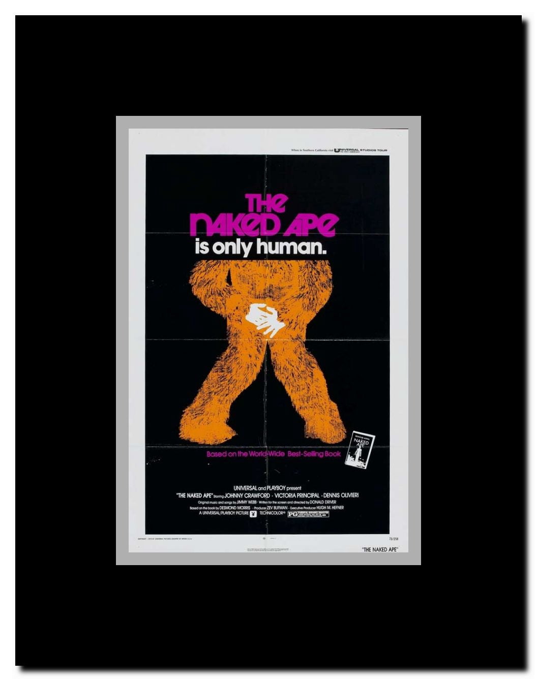 The Naked Ape Framed Movie Poster