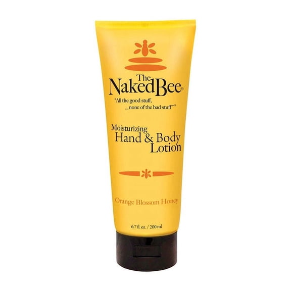 The Naked Bee Orange and Blossom Honey Moisturizing Hand and Body Lotion, 6.7 Ounce