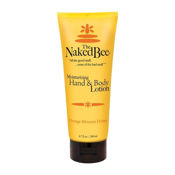 The Naked Bee Orange and Blossom Honey Moisturizing Hand and Body Lotion, 6.7 Ounce