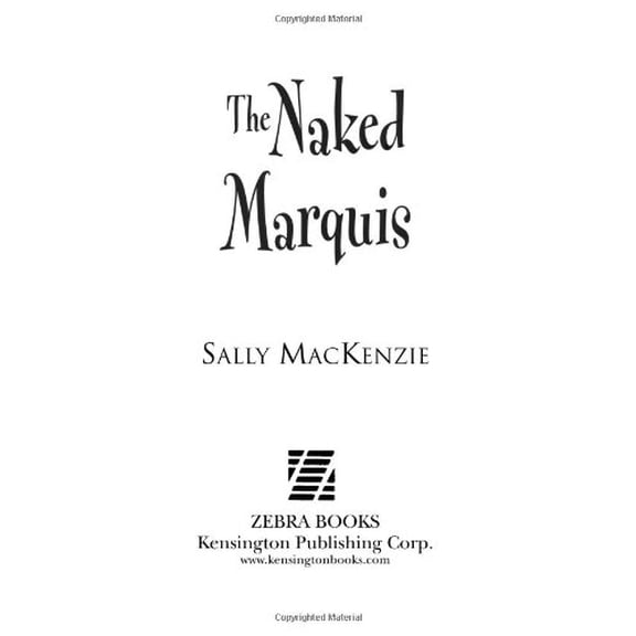 Pre-Owned The Naked Marquis Paperback