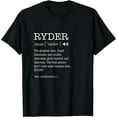 thumbnail image 1 of The Name Is Ryder Funny Gift Adult Definition Men's T-Shirt, 1 of 3