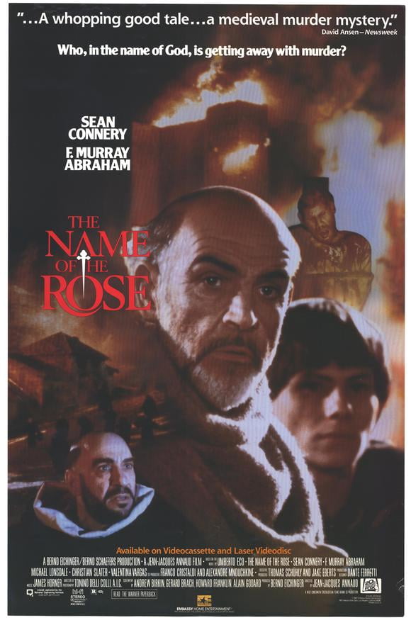 The Name of the Rose - movie POSTER (Style B) (27" x 40") (1986