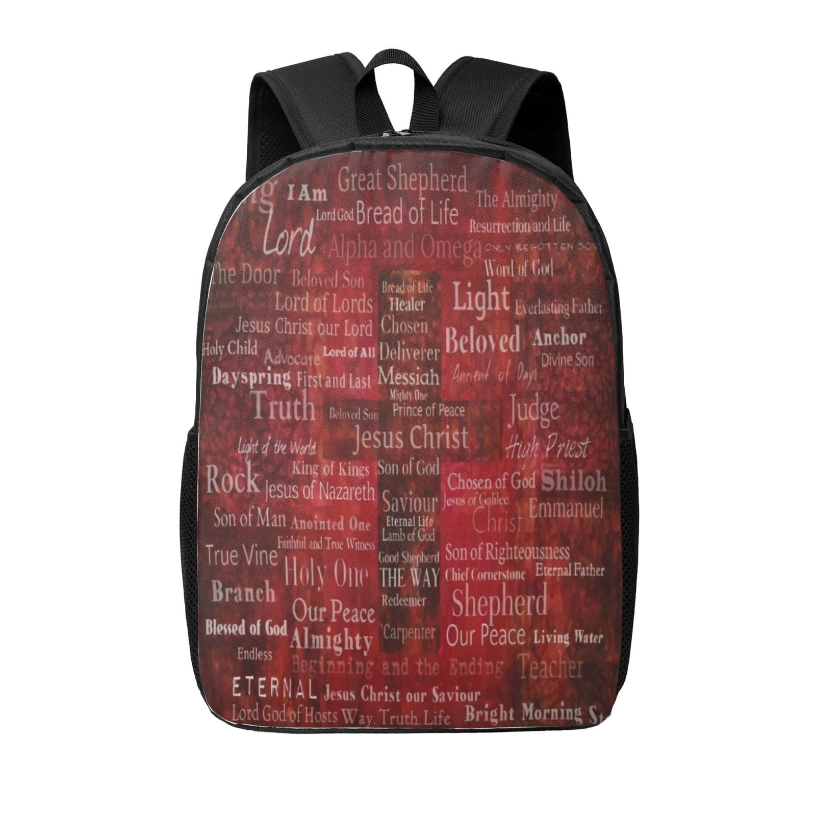 The Names Of Jesus Christ From The Bible Art Backpack Fashion Travel ...