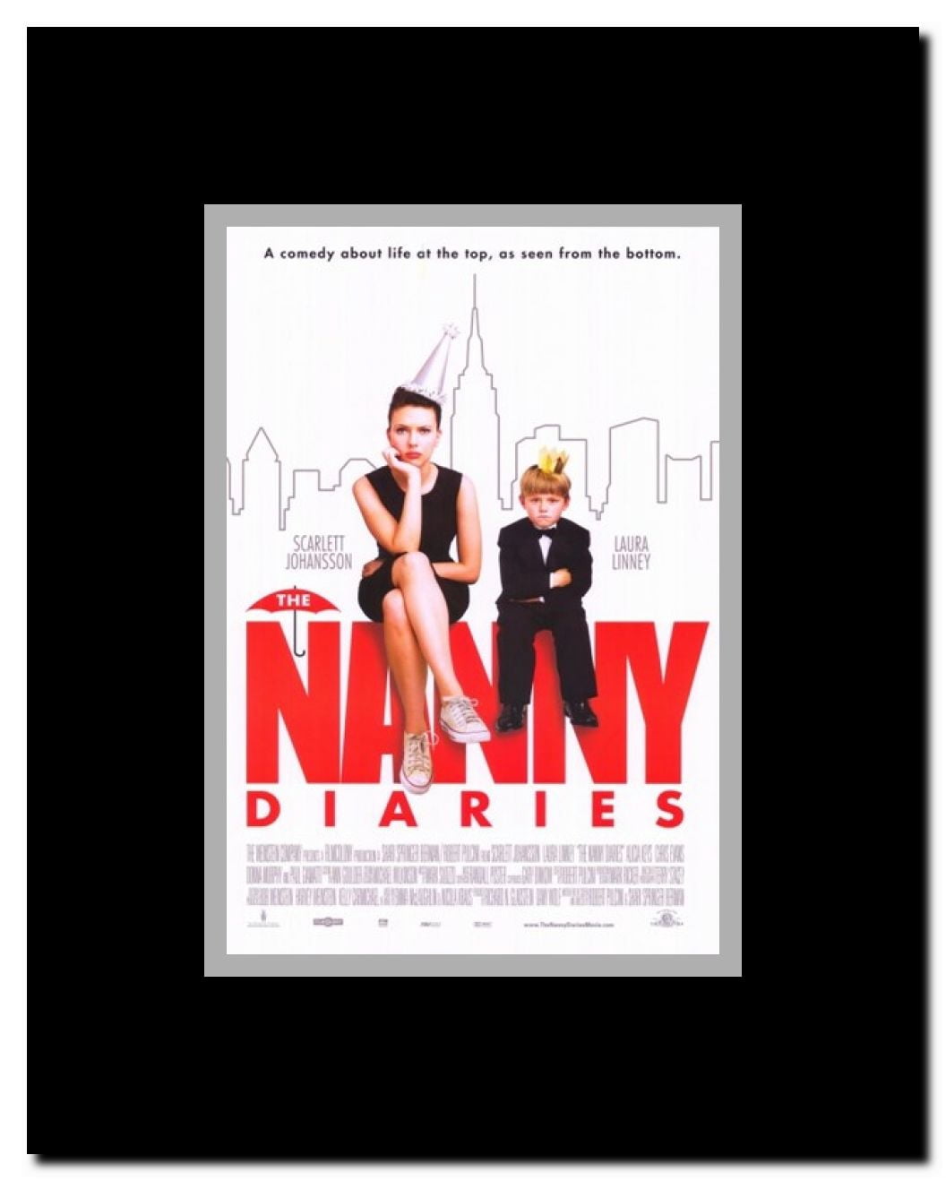 The Nanny Diaries Framed Movie Poster