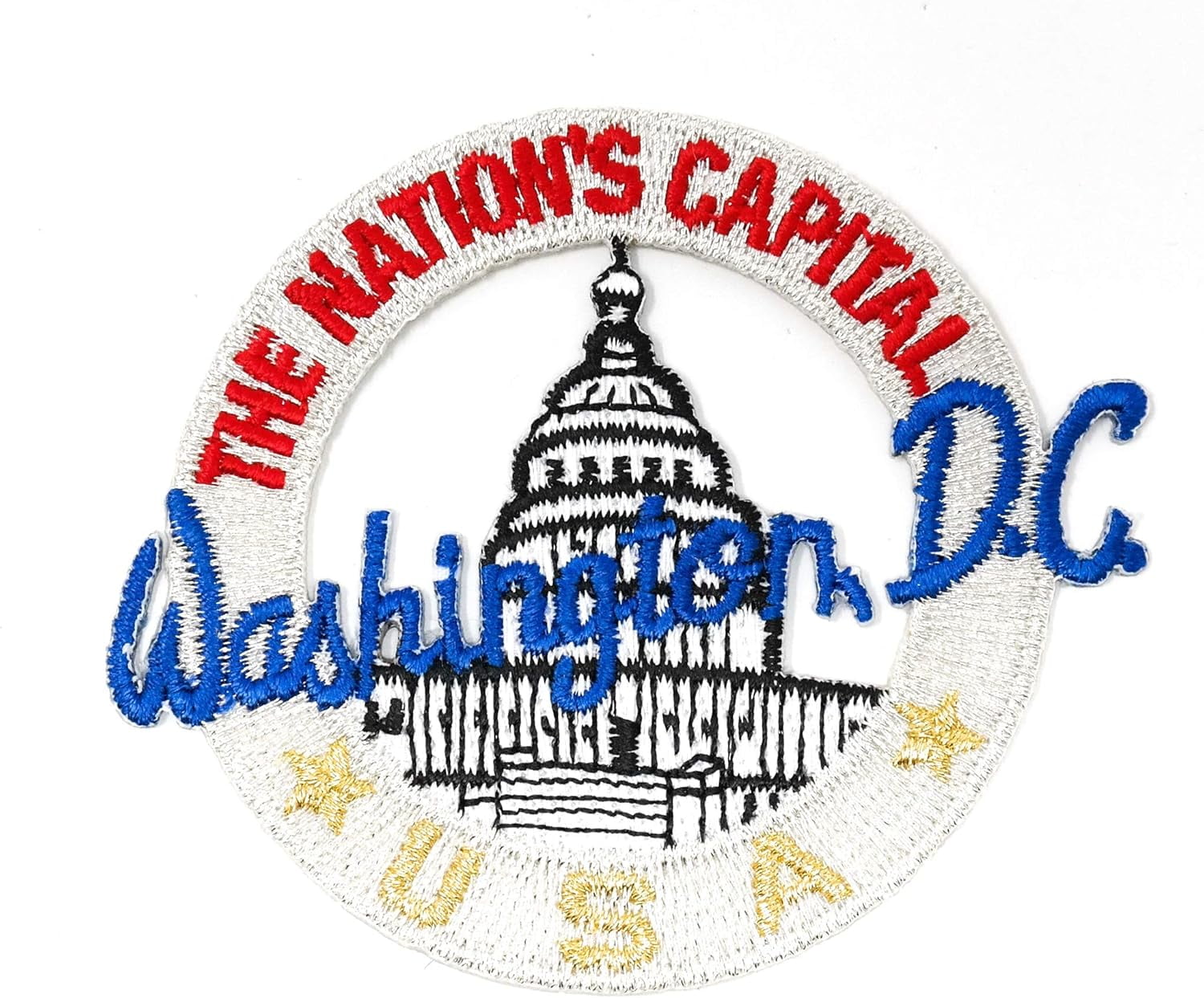 The Nation's Capital Washington DC Iron On Patch