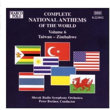 The National Anthems - Vol. 6-Taiwan-Zimbabwe - Classical - CD