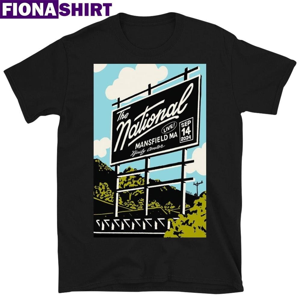 The National At Xfinity Center In Mansfield Ma September 13 2025 Shirt